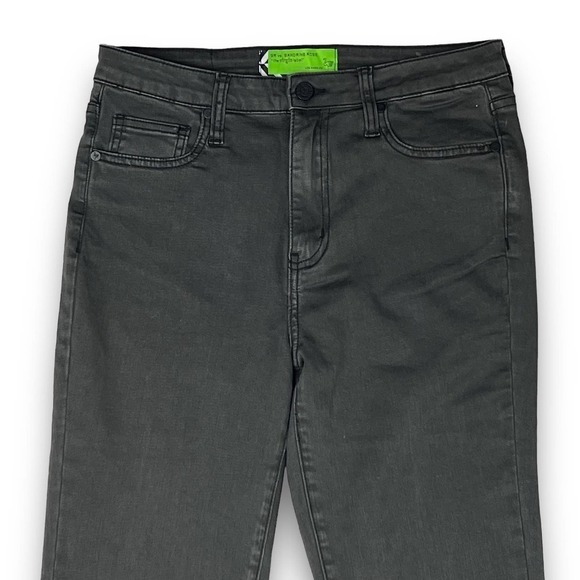 Free People x Sandrine Rose Woman’s Sz 28 Super Flare Jeans Charbon Gray New - Picture 4 of 16